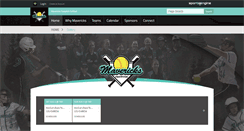 Desktop Screenshot of mavericksfastpitch.com